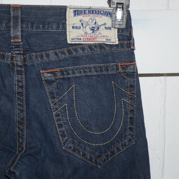 mens true religion straight jeans